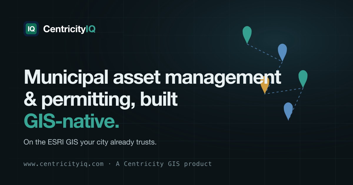 CentricityIQ — Municipal asset management & permitting software